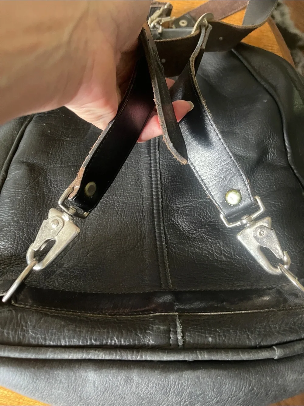 Indian Motorcycle Leather backpack